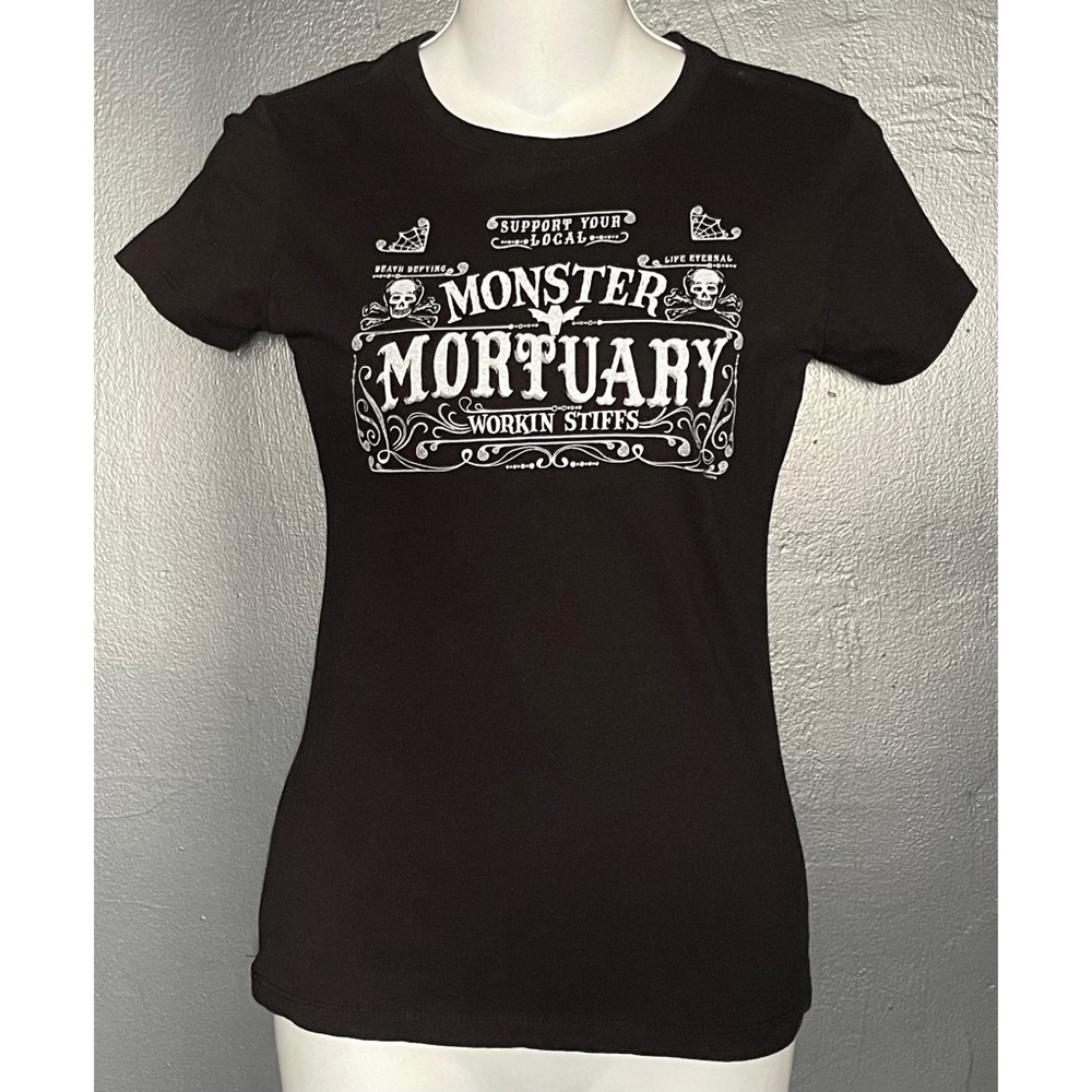 Sourpuss Monster Mortuary Working Stiffs Fitted Tee